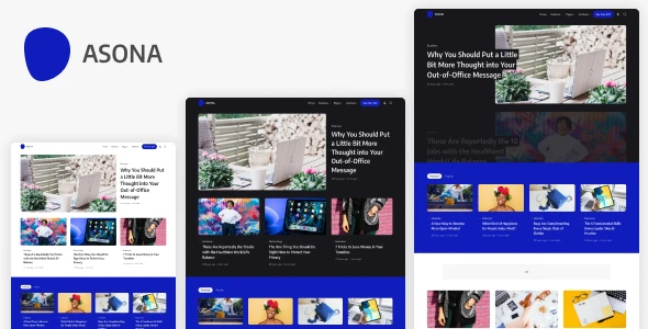 Asona – Blog and Magazine WordPress Theme